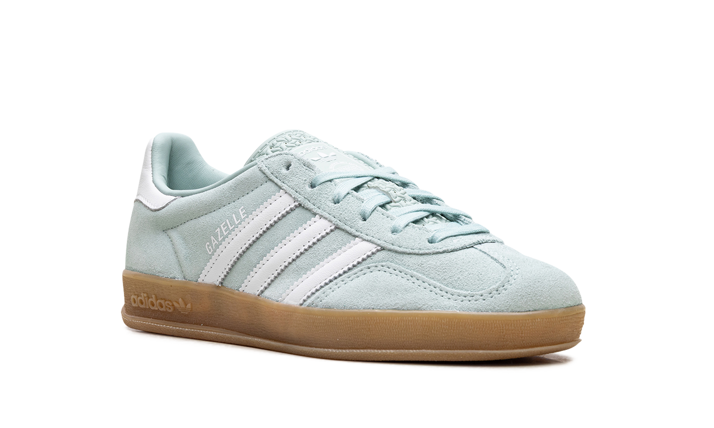adidas Gazelle Indoor Ash Green White (Women's)