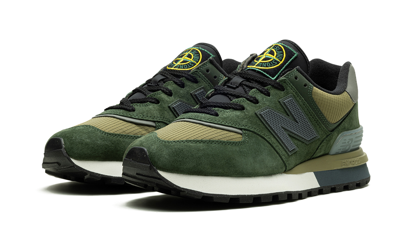 New Balance 574 Legacy Stone Island Dark Green