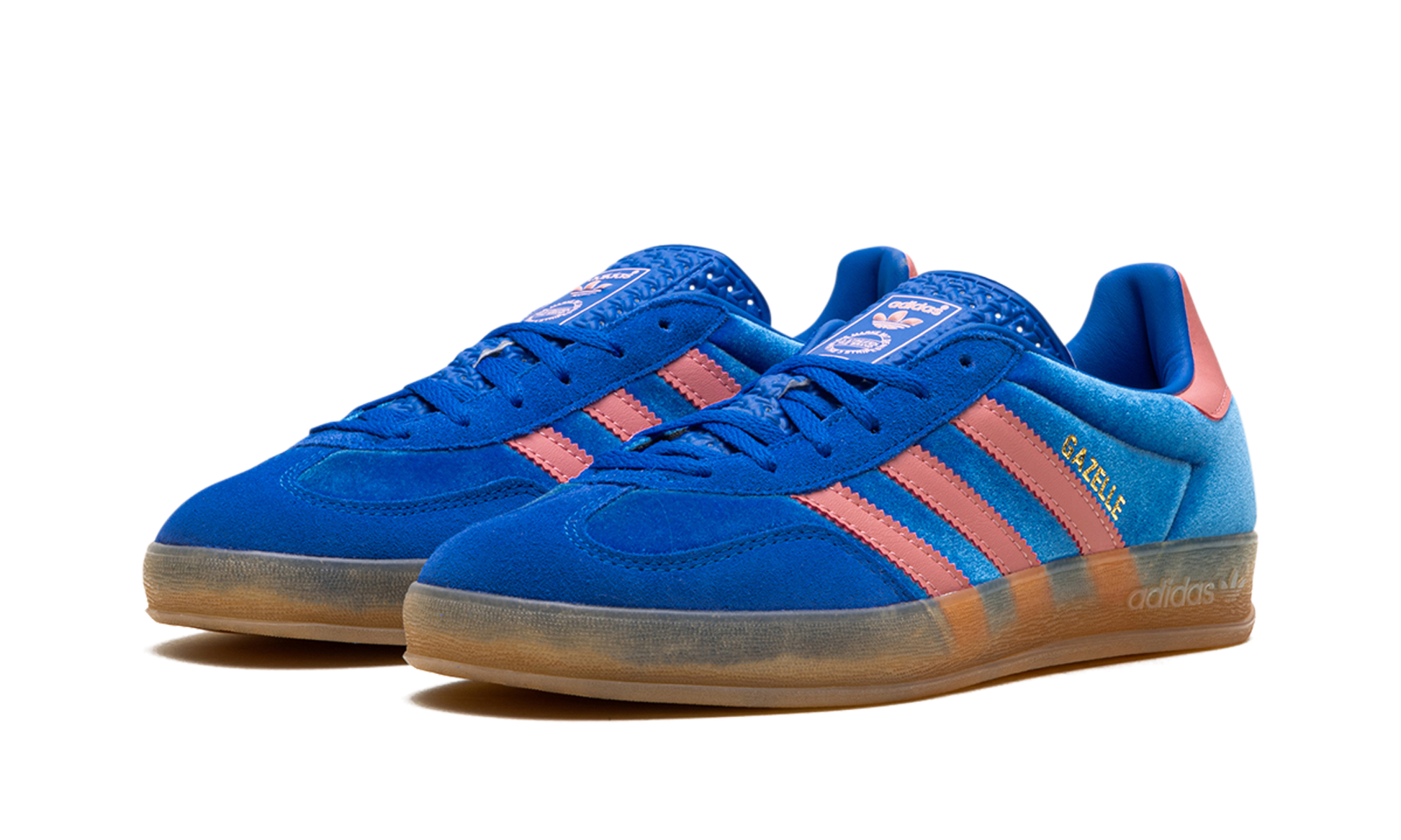 adidas Gazelle Indoor Blue Semi Pink Spark (Women's)