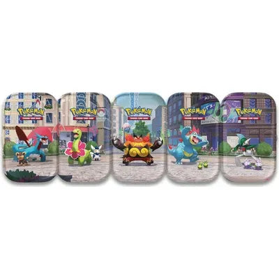 Pokémon TCG: Mega Evolution Lumoise City 5x Mini Tin (Art set)