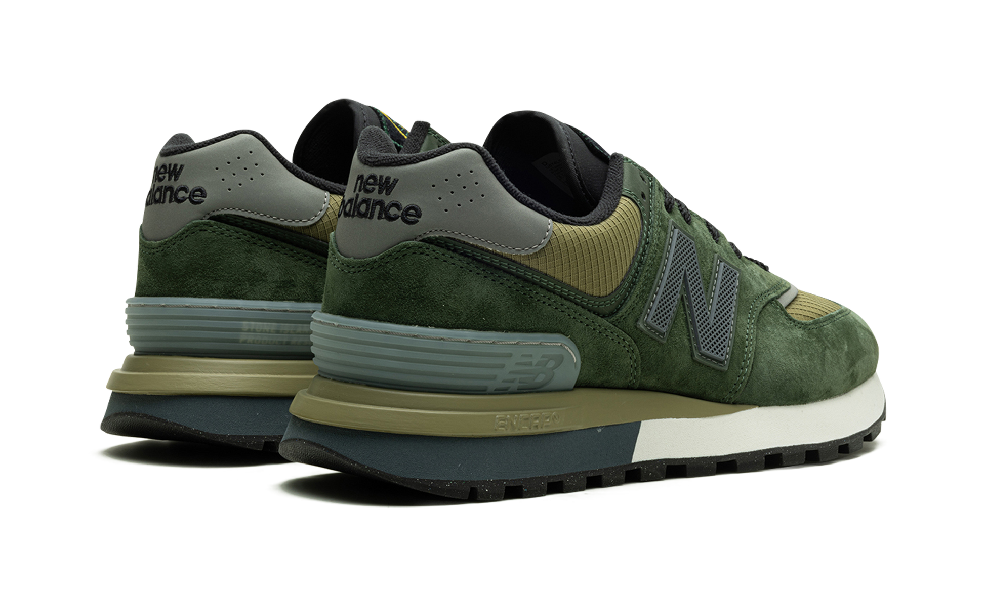 New Balance 574 Legacy Stone Island Dark Green