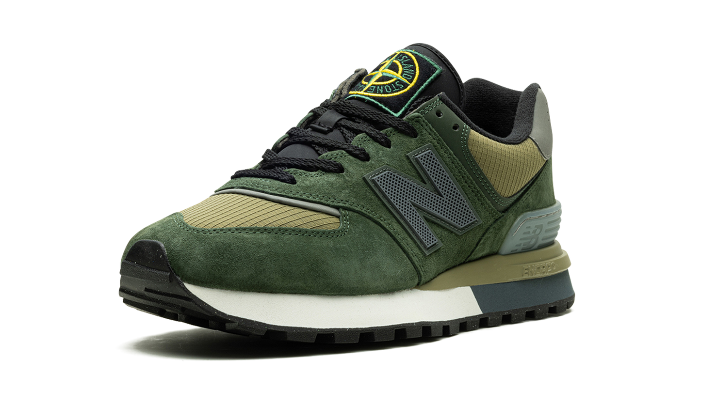 New Balance 574 Legacy Stone Island Dark Green
