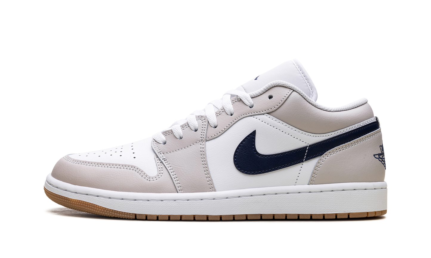 Jordan 1 Low Midnight Navy Neutral Grey