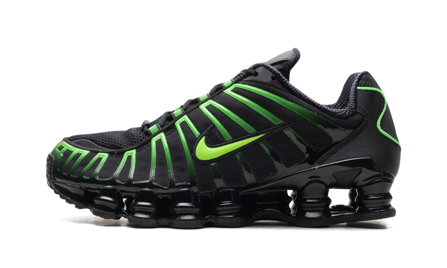 Nike Shox TL Black Green Strike