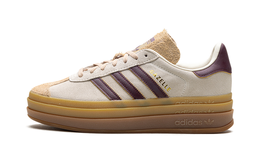 adidas Gazelle Bold Cream White Maroon (Women's)