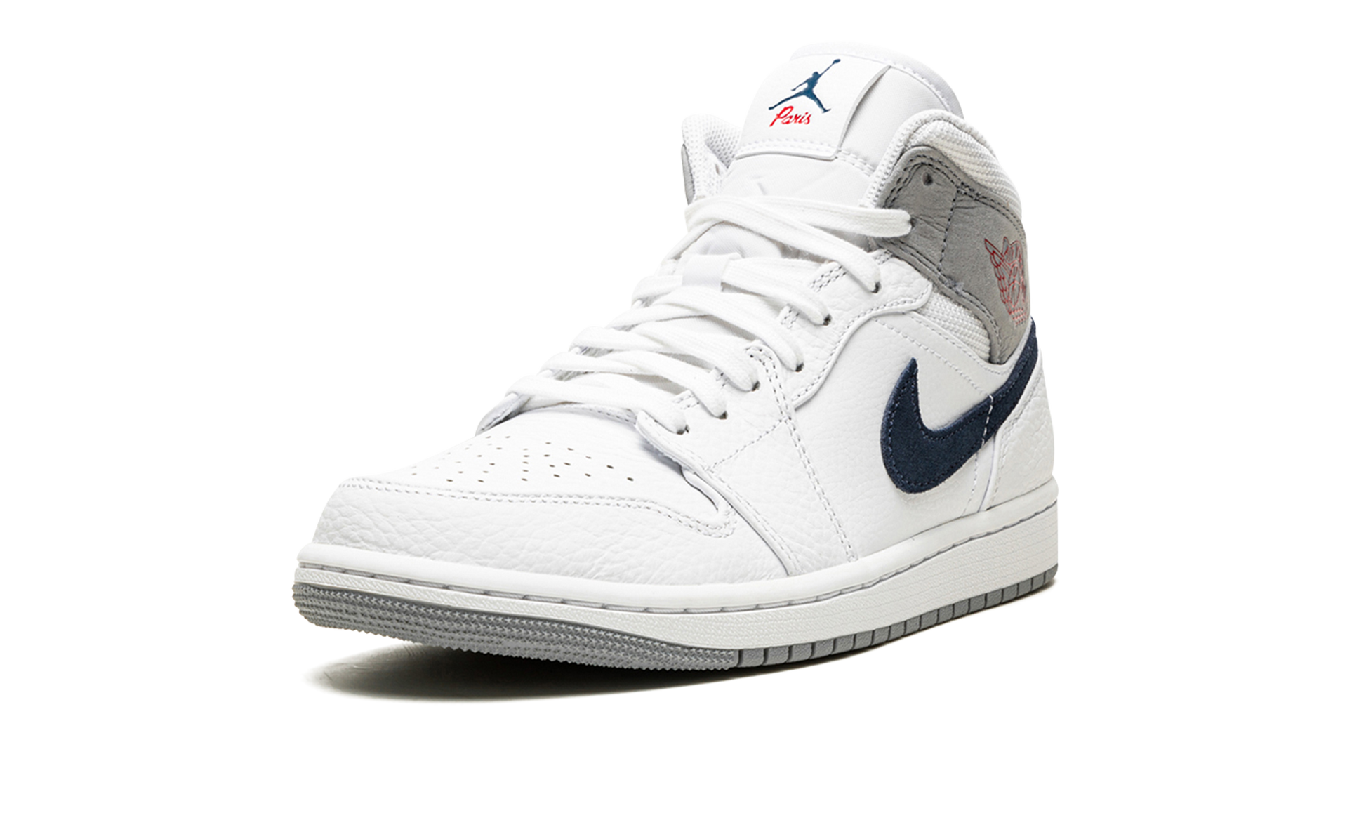 Jordan 1 Mid Paris White