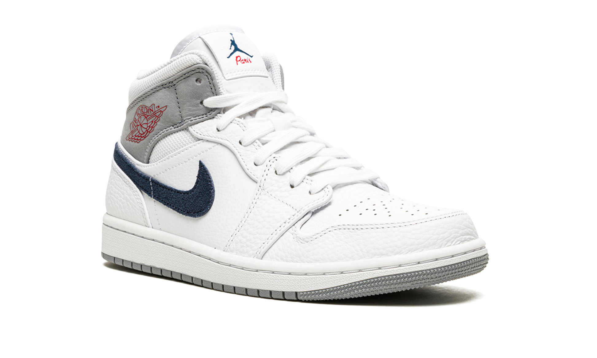 Jordan 1 Mid Paris White