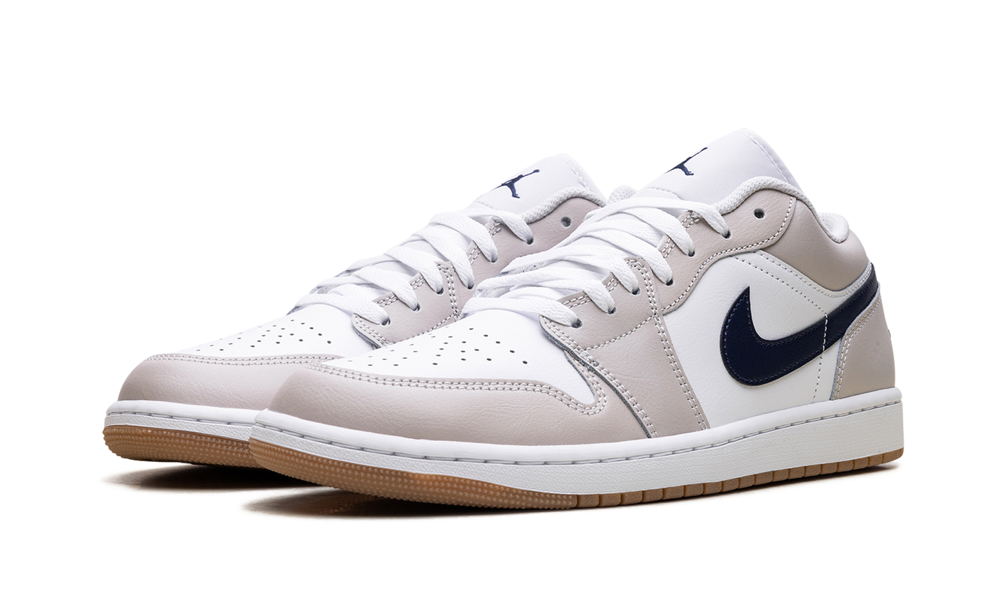 Jordan 1 Low Midnight Navy Neutral Grey