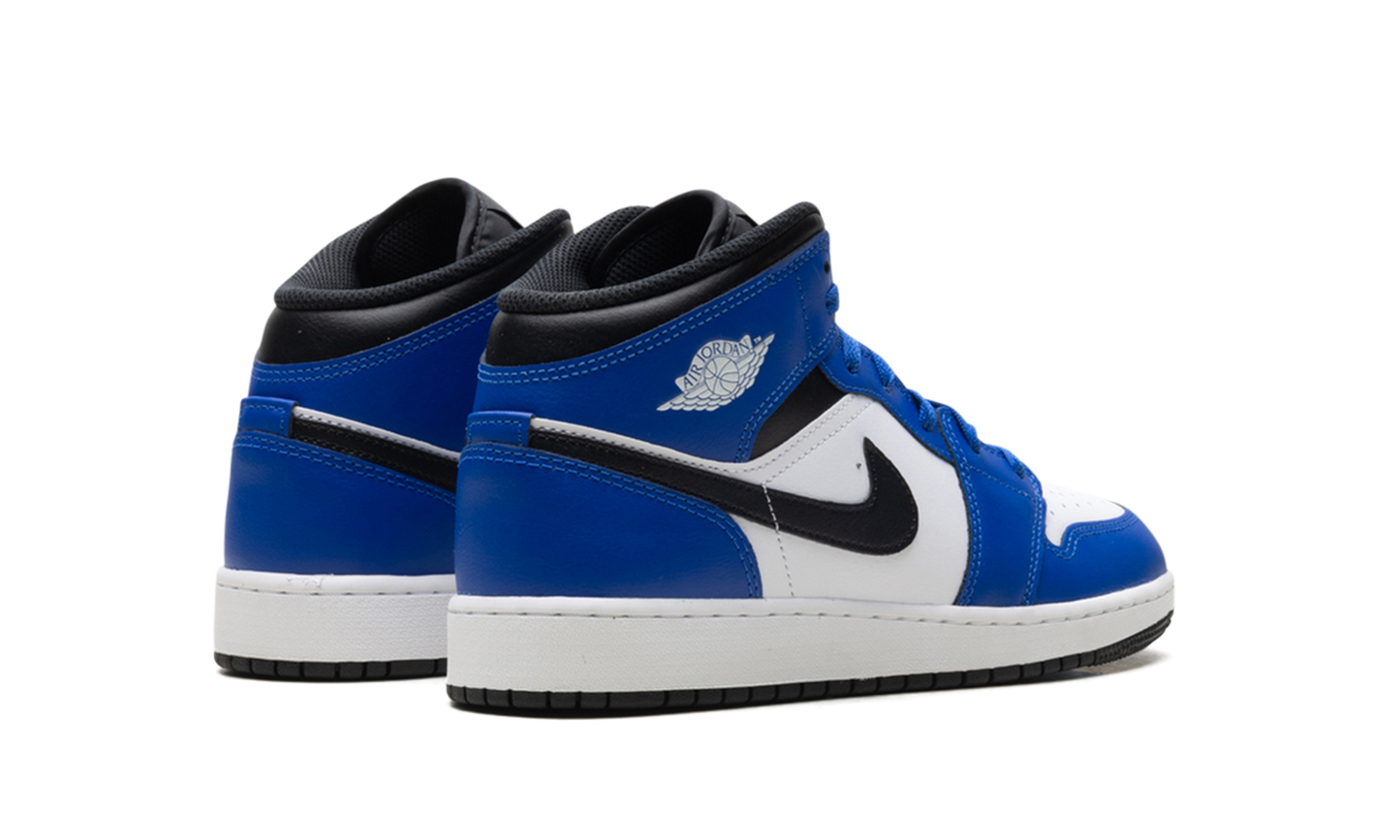 Jordan 1 Mid Game Royal White Black (GS)