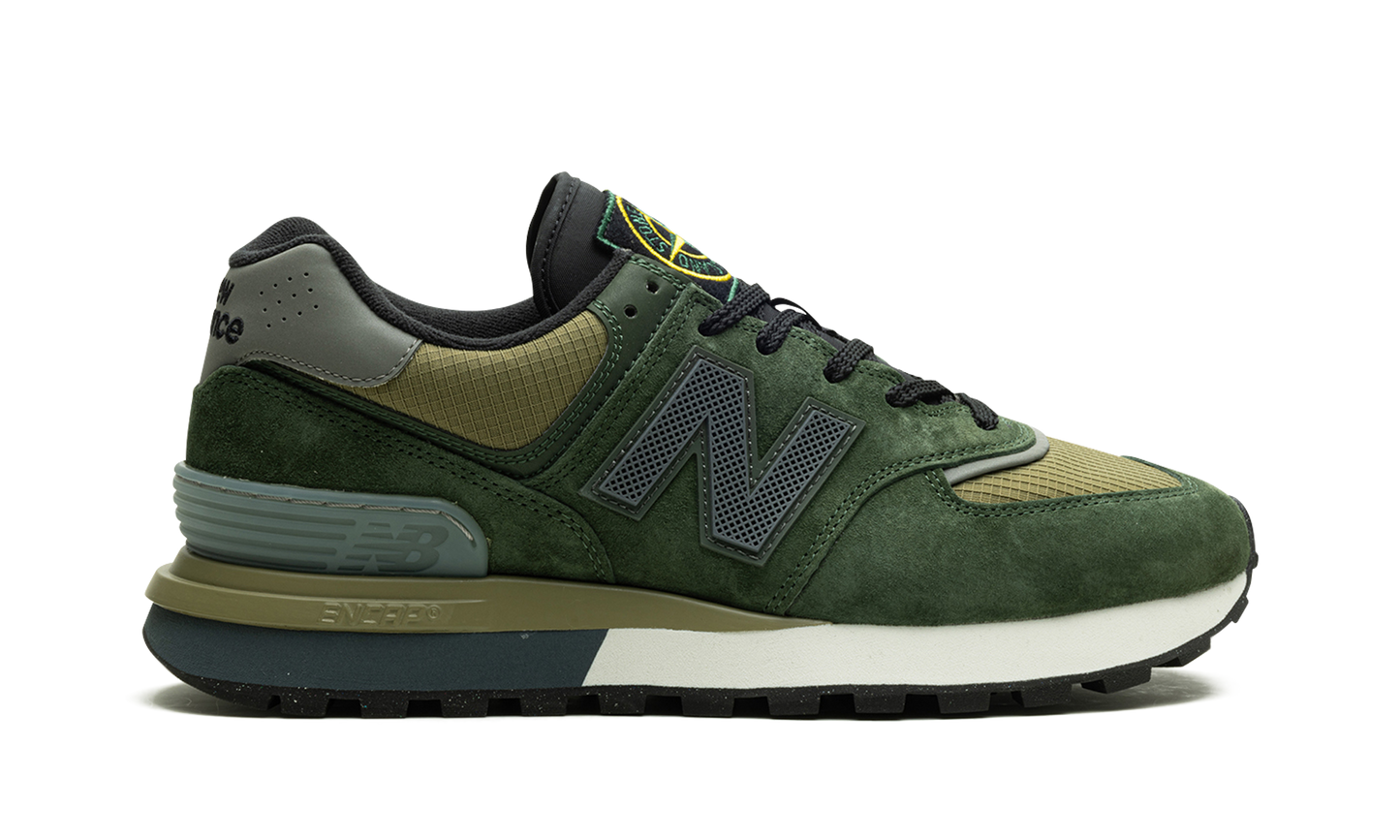New Balance 574 Legacy Stone Island Dark Green