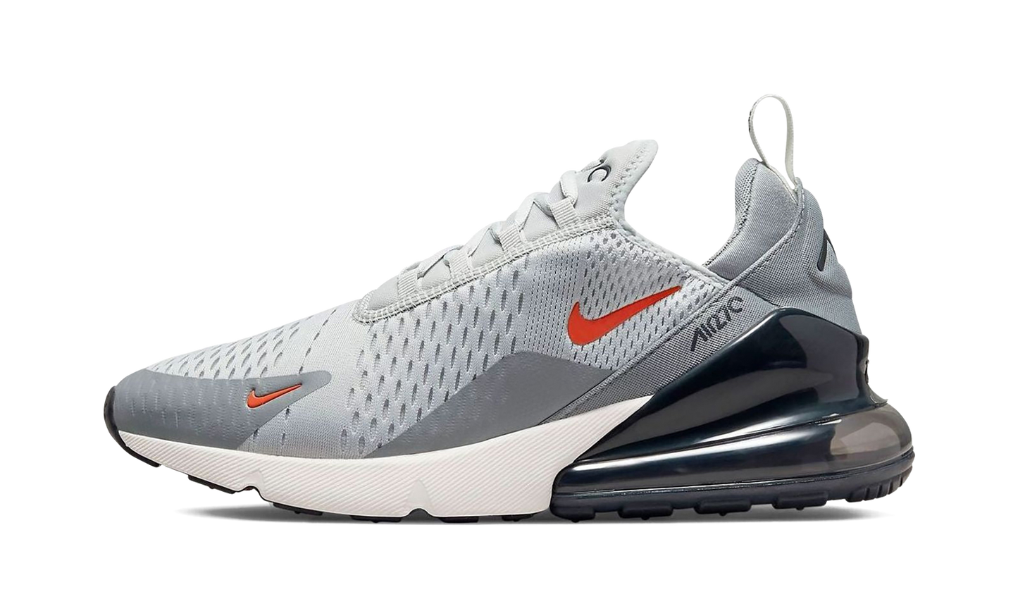 Nike Air Max 270 Grey Fog Team Orange Sail