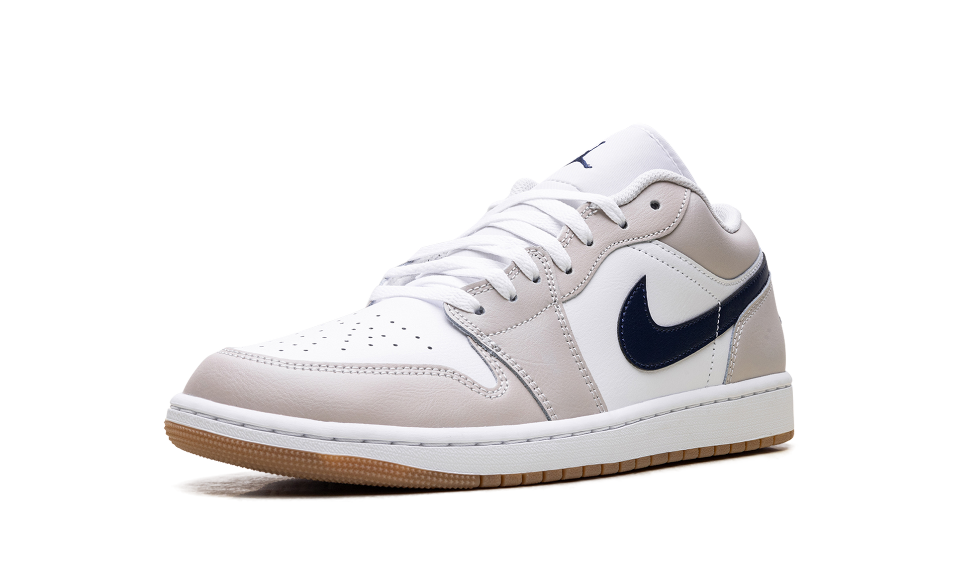 Jordan 1 Low Midnight Navy Neutral Grey