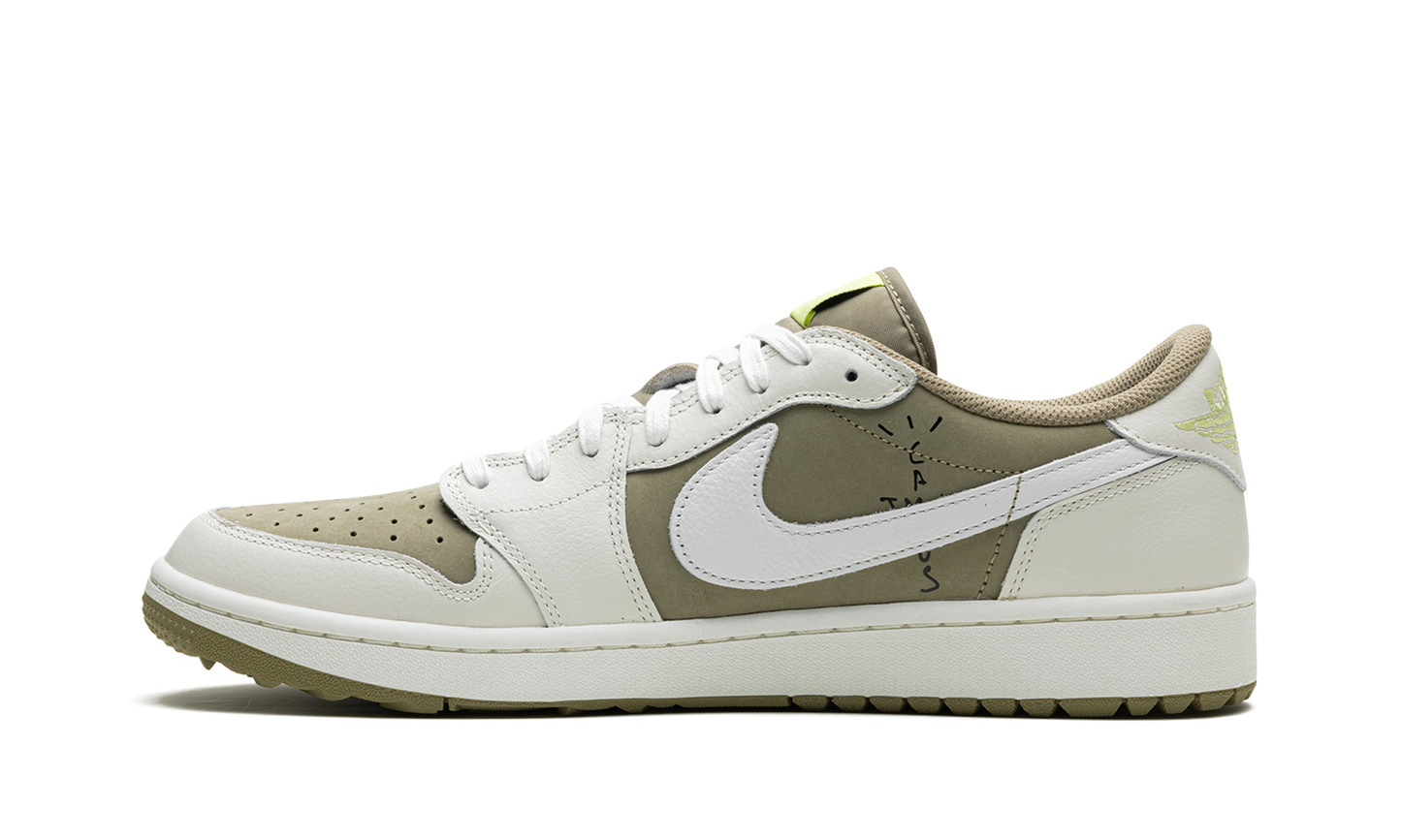 Jordan 1 Retro Low Golf Travis Scott Neutral Olive
